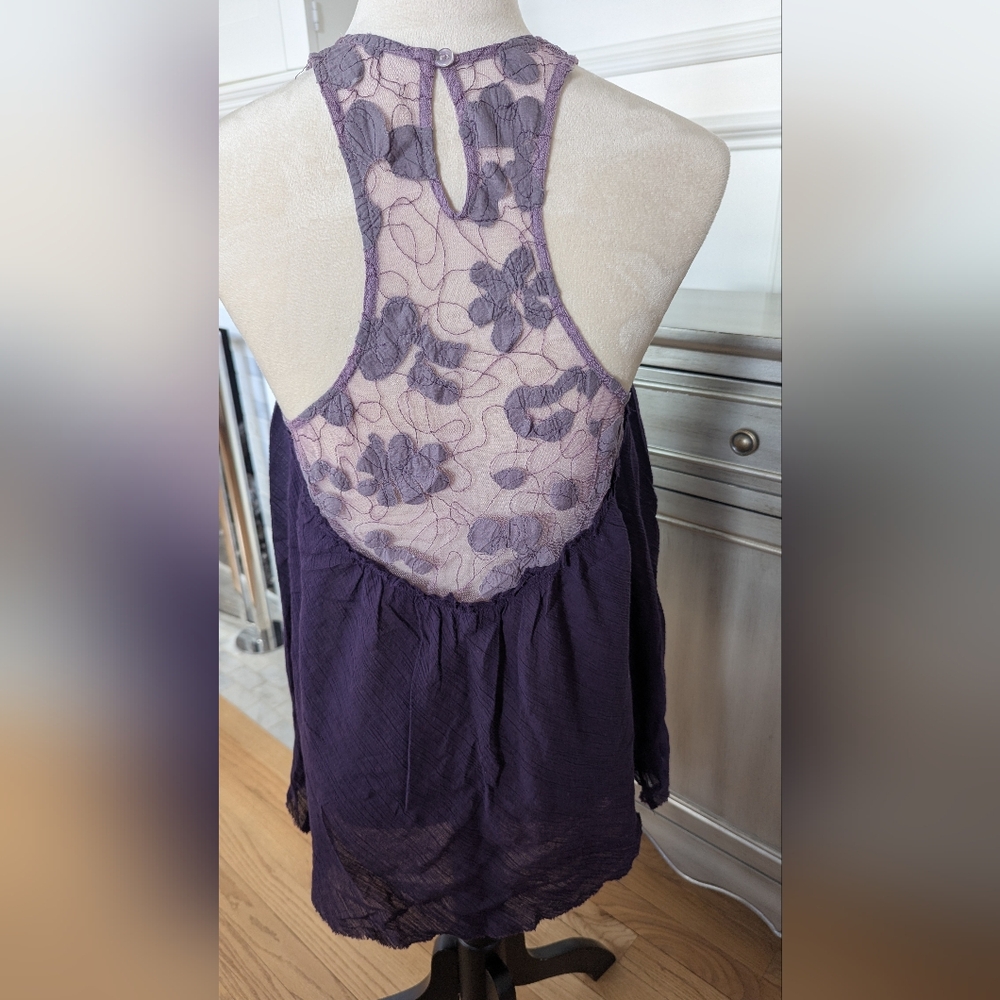 Free People Plum Top (as seen in "Pretty Little Liars" on Jenna Marshall - Picture 4 of 10